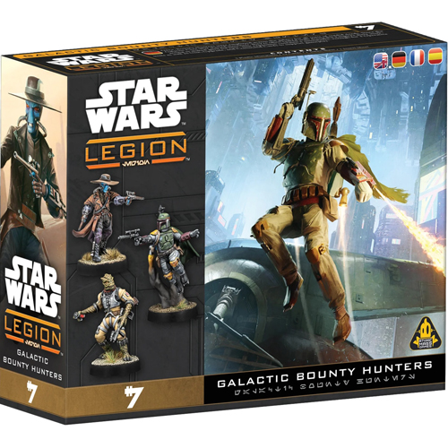 AMGSWQ44 Star Wars Legion: Legion Galactic Bounty Hunters published by Atomic Mass Games