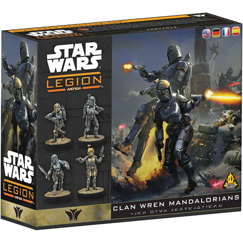 AMGSWQ56 Star Wars Legion: Clan Wren Mandalorians published by Atomic Mass Games