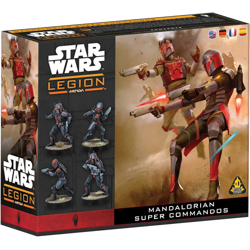 AMGSWQ69 Star Wars Legion: Mandalorian Super Commandos published by Atomic Mass Games