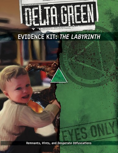 2!APU8122 Delta Green RPG: Evidence Kit: The Labyrinth published by Arc Dream Publishing