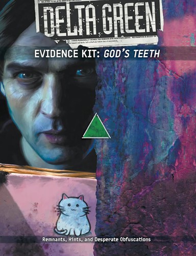 2!APU8124 Delta Green RPG: Evidence Kit: Gods Teeth published by Arc Dream Publishing