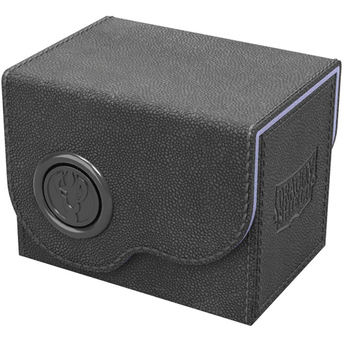 ARCT40814 Dragon Shield Dragon Box 80+ Black And Lilac published by Arcane Tinmen