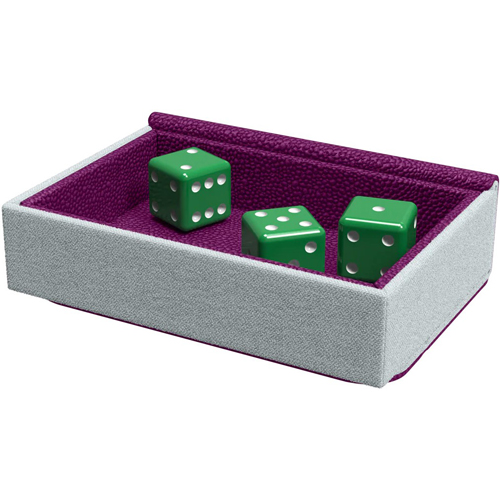ARCT40834 Dragon Shield Dragon Tray Purple And Frost published by Arcane Tinmen