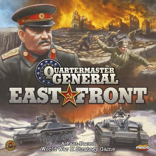 2!AREARTG024 Quartermaster General Board Game: East Front published by Ares Games