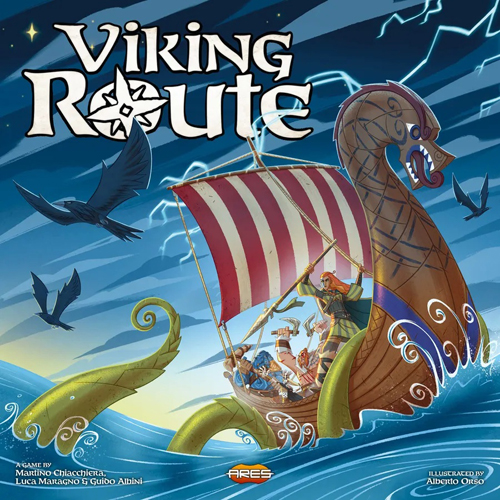 AREARTG025 Viking Route Board Game published by Ares Games
