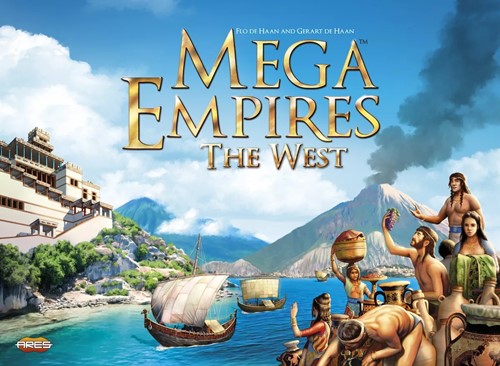 3!AREMEEM001 Mega Empires Board Game: The West published by Ares Games