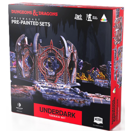 ARSDND0001 Dungeons And Dragons: Underdark Pre-Painted Terrain Set published by Archon Studios