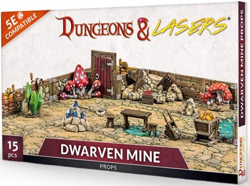 ARSDNL0035 Dungeons And Lasers: Dwarven Mine Props published by Archon Studio
