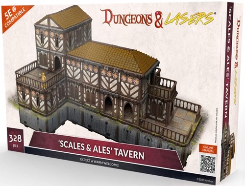ARSDNL0057 Dungeons And Lasers: Scales And Ales Tavern published by Archon Studio