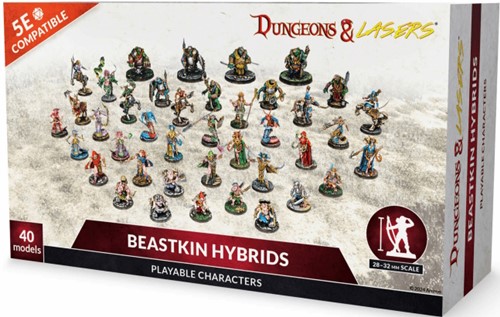 2!ARSDNL0088 Dungeons And Lasers: Beastkin Hybrids published by Archon Studio