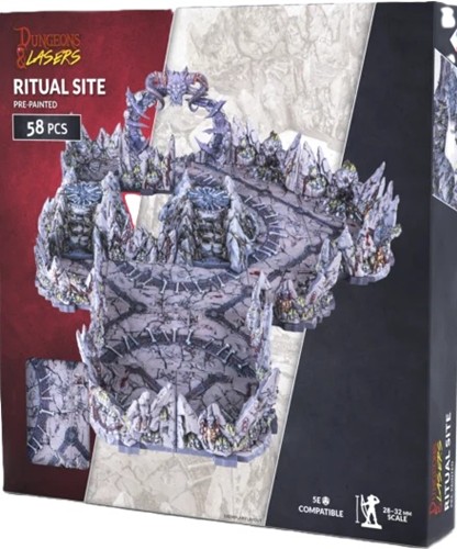 3!ARSDNL0117 Dungeons and Lasers: Ritual Site Pre-Painted published by Archon Studio