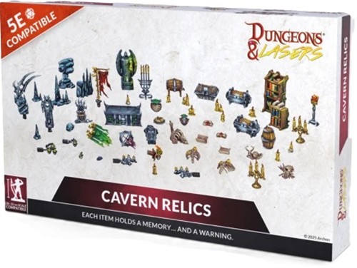 3!ARSDNL0119 Dungeons and Lasers: Cavern Relics published by Archon Studio