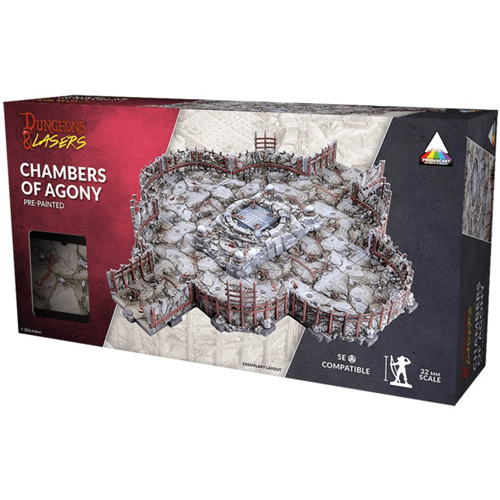 ARSDNL0145 Dungeons And Lasers: Chambers Of Agony Pre-Painted published by Archon Studios