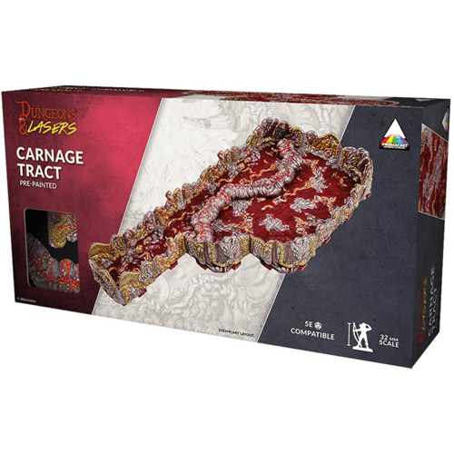 ARSDNL0147 Dungeons And Lasers: Carnage Tract Pre-Painted published by Archon Studios