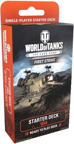 ARSWOT0001 World Of Tanks The Card Game: Starter Deck: USA First Strike published by Archon Studio