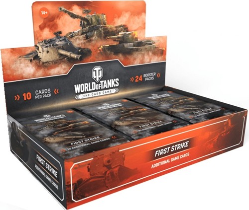 ARSWOT0004 World Of Tanks The Card Game: Booster Display: First Strike published by Archon Studio