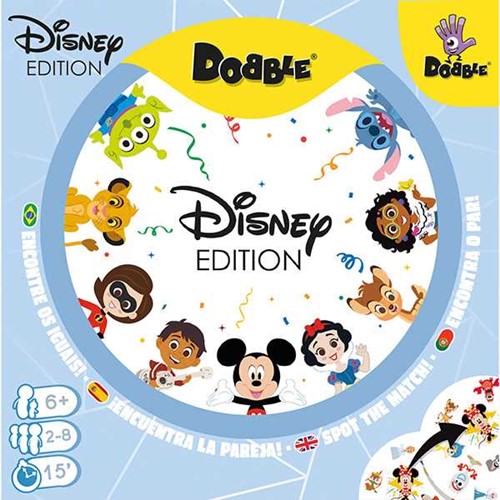 2!ASMDOBDS10008ML4 Dobble Card Game: Disney Edition published by Asmodee