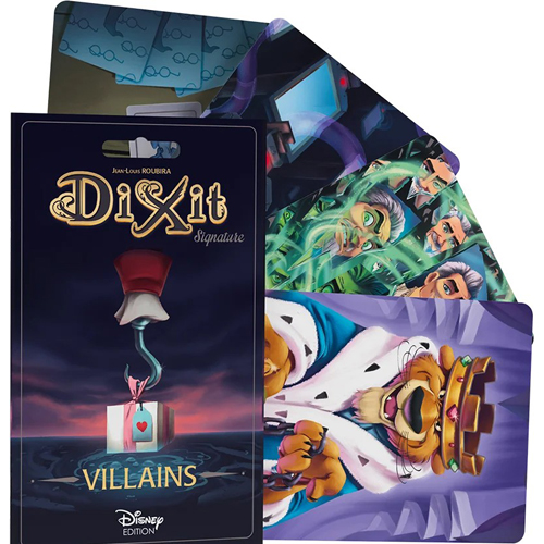 ASMLIBDIXBO0101 Dixit Card Game: Villains Signature Expansion Pack published by Asmodee