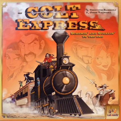 ASMLUDCOEX01 Colt Express Board Game published by Asmodee