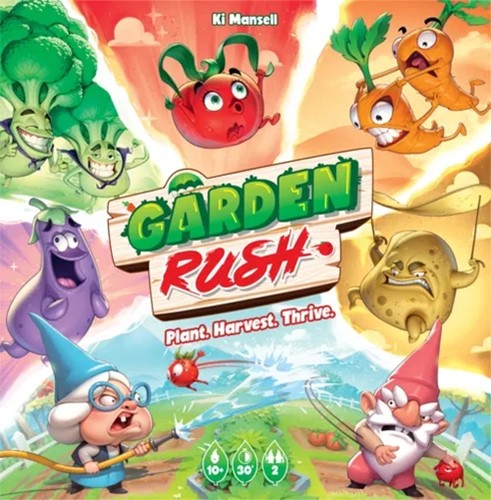 ASMSCGDR01EN Garden Rush Board Game published by Asmodee