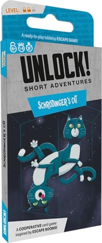 2!ASMSCUNLSH08EN Unlock Card Game: Short 8 - Schrodinger's Cat published by Asmodee