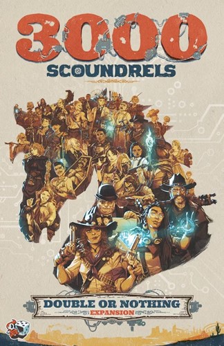 2!ASMUG04 3000 Scoundrels Card Game: Double Or Nothing Expansion published by Unexpected Games