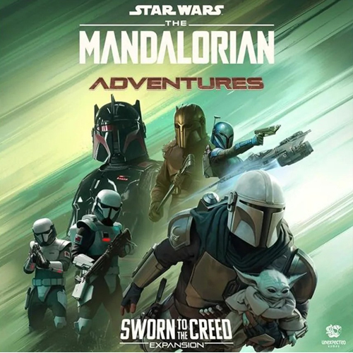 ASMUG07 Star Wars The Mandalorian Board Game: Adventures Sworn To The Creed Expansion published by Unexpected Games