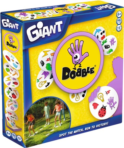 3!ASMZYGDOBGI0101 Dobble Card Game: Giant Edition published by Asmodee
