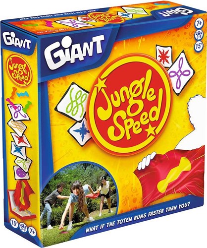 3!ASMZYGJSGI0101EN Jungle Speed Card Game: Giant Edition published by Asmodee