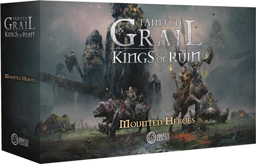 2!AWAAWKOR06 Tainted Grail Board Game: Kings Of Ruin Mounted Heroes published by Awaken Realms