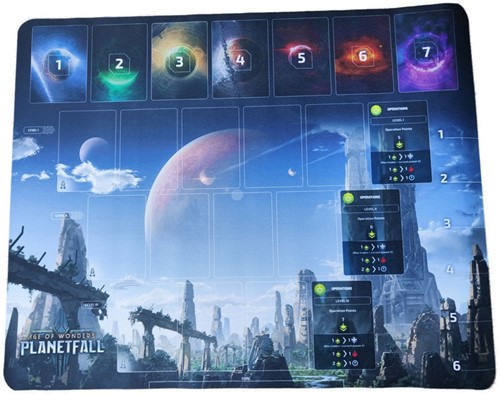 2!AWGAW17PFPL Age Of Wonders Card Game: Planetfall Playmat published by Arcane Wonders
