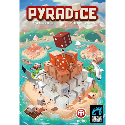 AWGAW29PD Pyradice Board Game published by Arcane Wonders