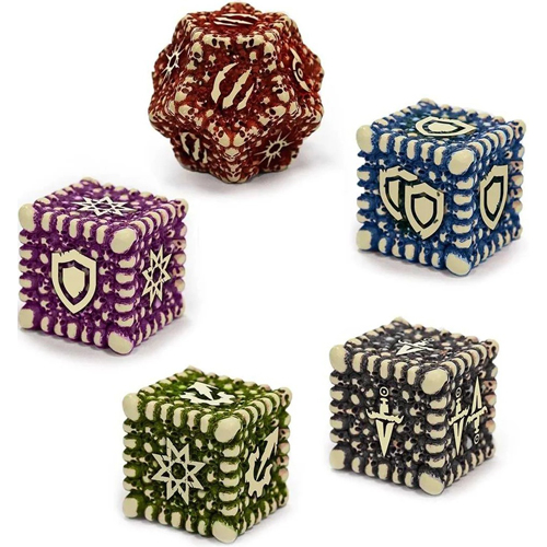 2!AWGCEXP10 Grimcoven Board Game Premium Dice Set published by Awaken Realms