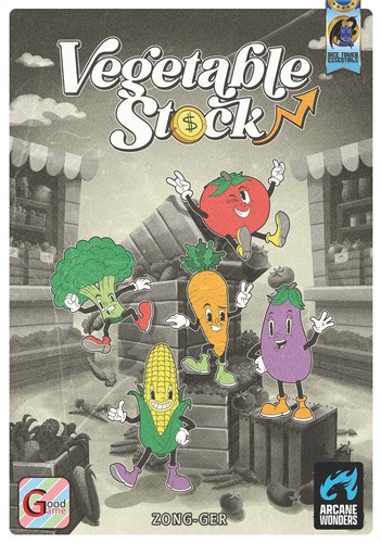 2!AWGDTE16VS Vegetable Stock Board Game published by Arcane Wonders