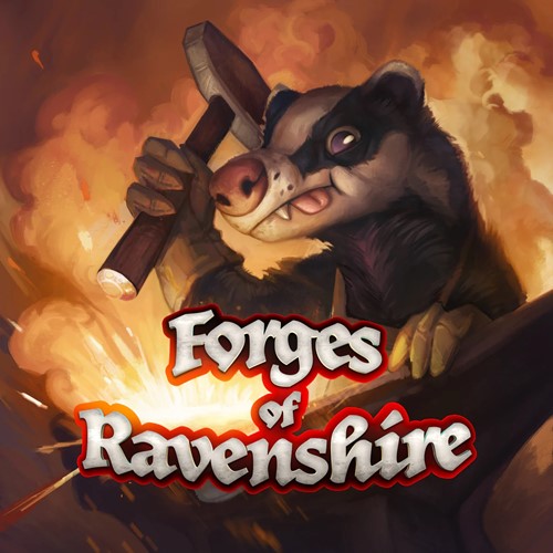 BAES02001 Forges Of Ravenshire Board Game published by B A Games