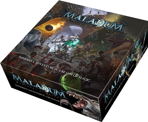 2!BATBSGMDC001 Maladum Board Game: Dungeons Of Enveron Starter Set published by Battle Systems Ltd