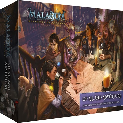 BATBSGMDE001 Maladum Board Game: Of Ale And Adventure Expansion published by Battle Systems Ltd