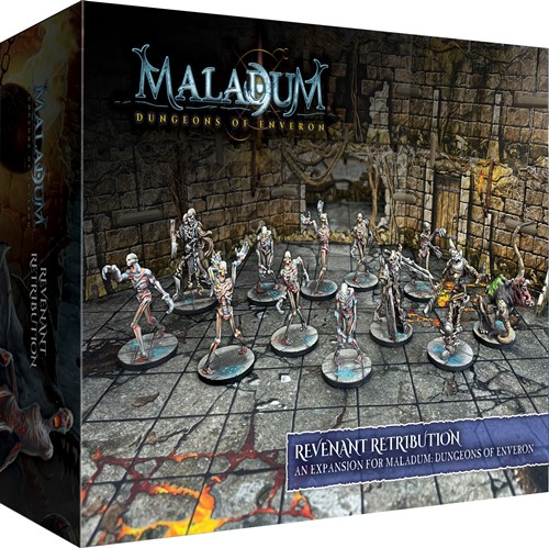 BATBSGMDE005 Maladum Board Game: Revenant Retribution Expansion published by Battle Systems Ltd