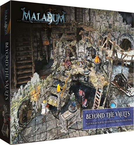 BATBSGMDE006 Maladum Board Game: Beyond The Vaults published by Battle Systems Ltd