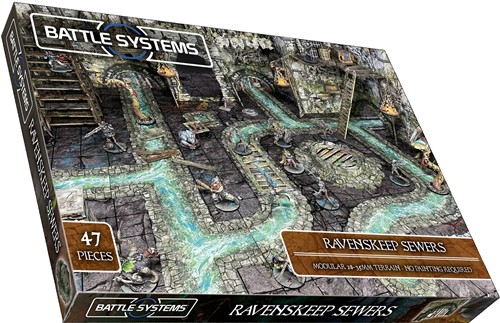 1!BATBSTFDE004 Battle Systems Ravenskeep Sewers published by Battle Systems Ltd