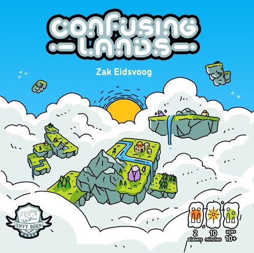 2!BBO604 Confusing Lands Card Game published by Envy Born Games