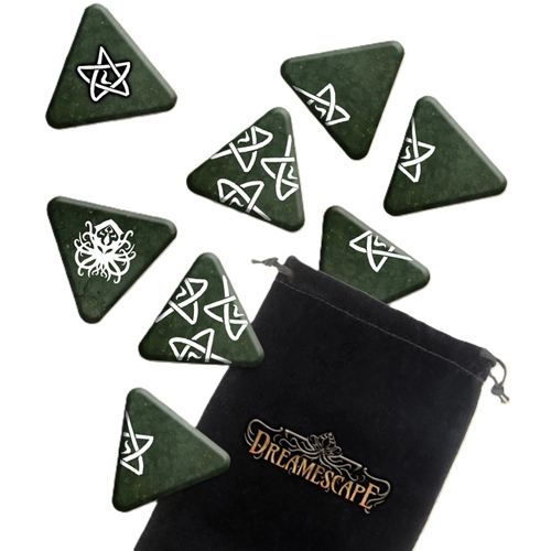 BCGDES1009 Dreamescape Card Game: Resin Rune Pack published by BadCat Games
