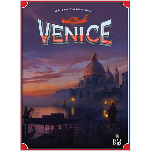 2!BCGVEN002 Venice Board Game: 2nd Edition (English-German) published by Brain Crack Games