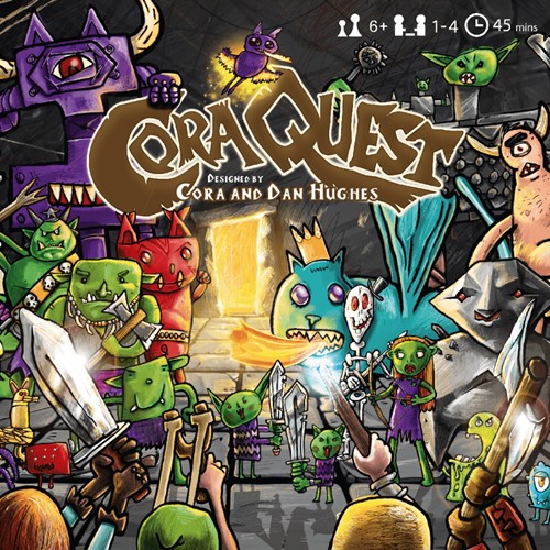 BEGCQU001 CoraQuest Board Game published by Bright Eye Games