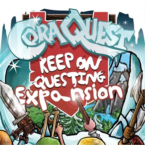 2!BEGCQU002 CoraQuest Board Game: Keep On Questing Expansion published by Bright Eye Games