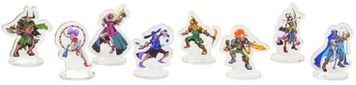 BGSDAHT Shuffle Dungeons Board Game: Acrylic Hero Tokens published by Zero Strategy Games