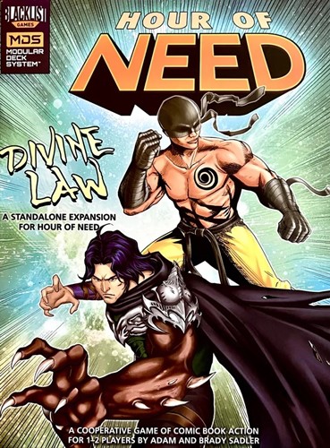 BLG035DLE Hour Of Need Board Game: Divine Law Expansion published by Blacklist Games