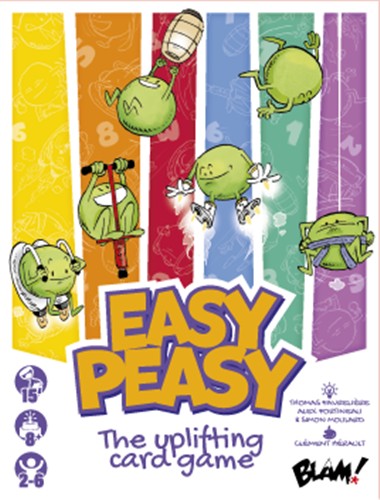 2!BLMEAP Easy Peasy Card Game published by BLAM Edition