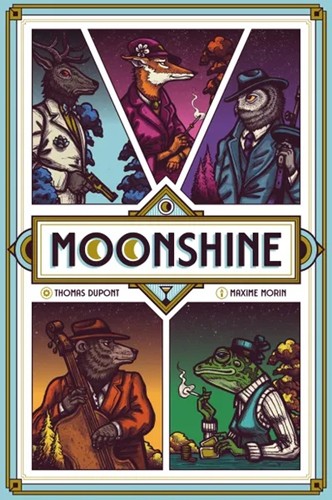 BLMMOS Moonshine Dice Game published by BLAM Edition