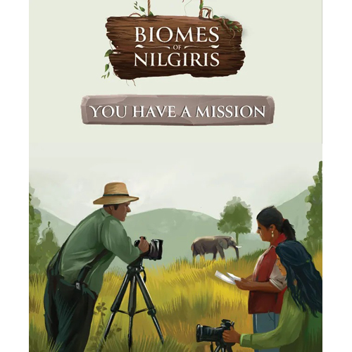BLUBONYHAMENGV1 Biomes Of Nilgiris Board Game: Expansion 1 You Have A Mission published by Bluencore Games